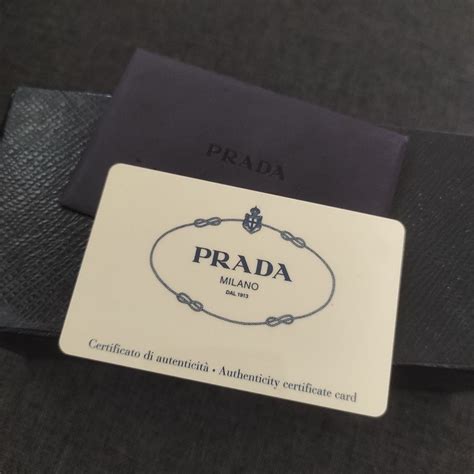 prada fake check|prada authenticity card.